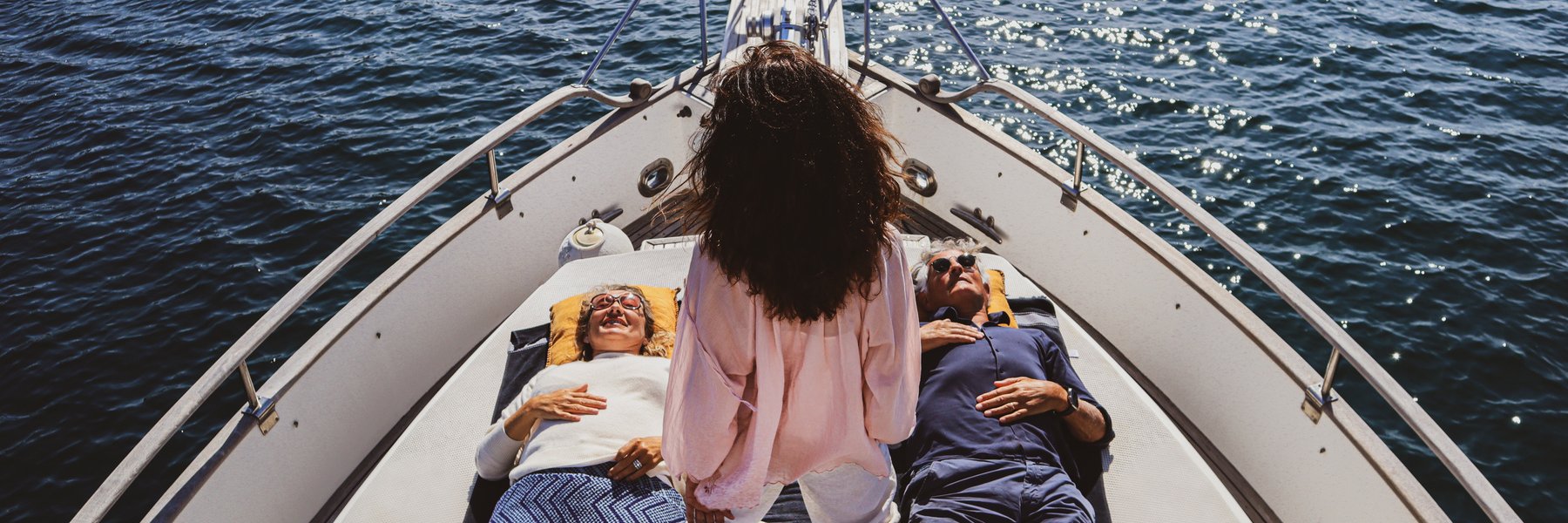 Scéance sur le bateau